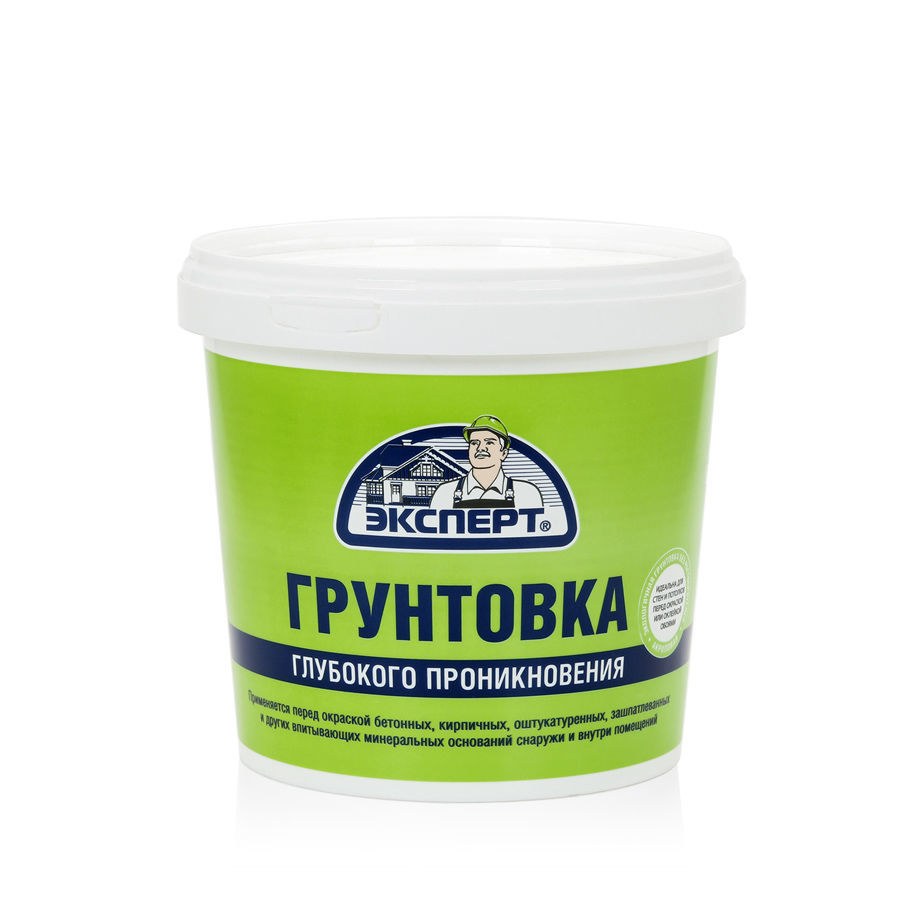 Грунт акриловый глубокого проникновения эксперт 0,9 кг 6 шт/уп