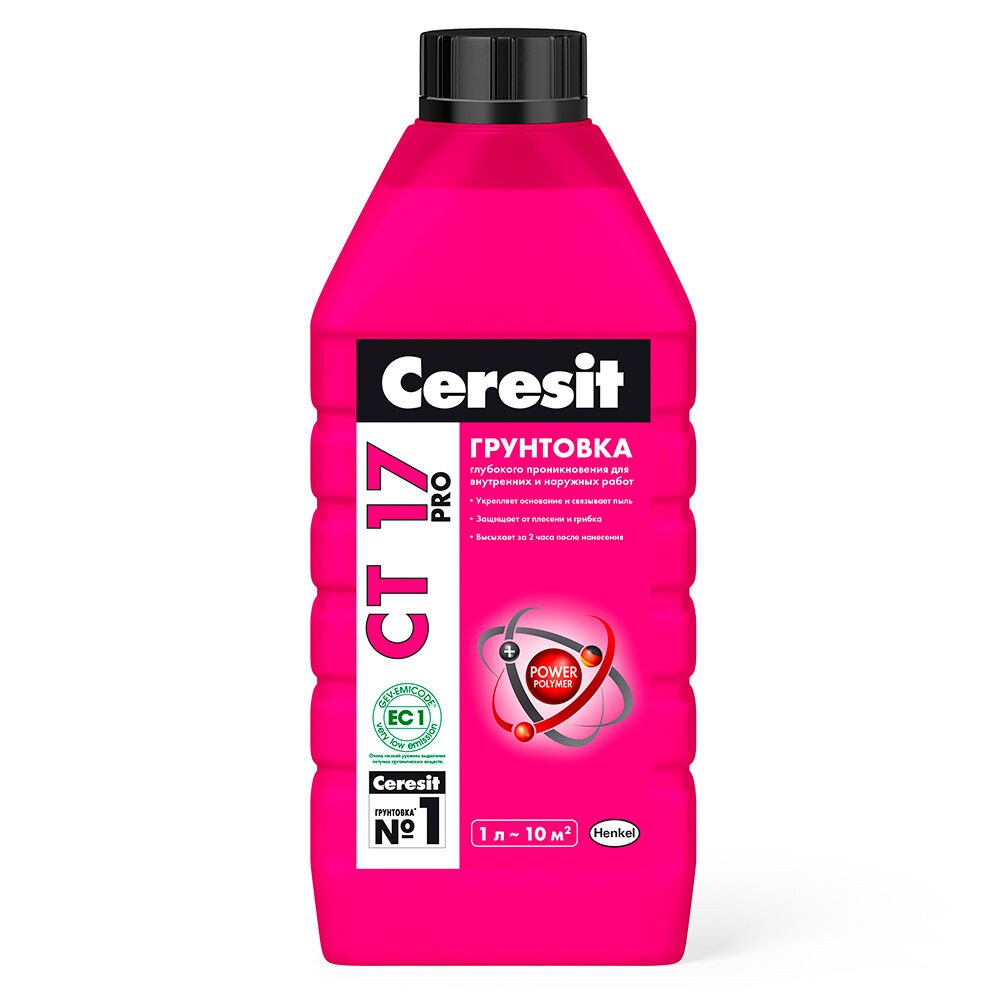 Грунтовка Ceresit ст 17, 1 л