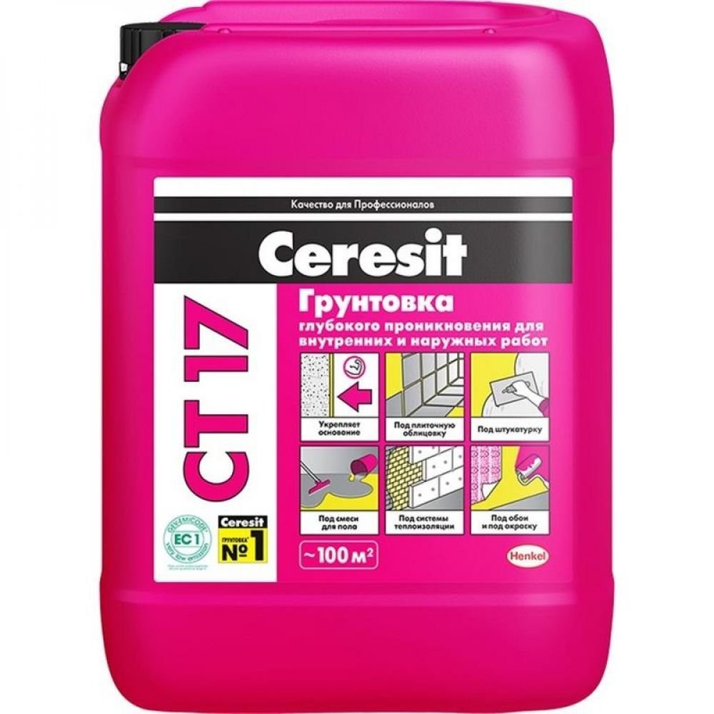 Грунтовка Ceresit CT 17 Pro