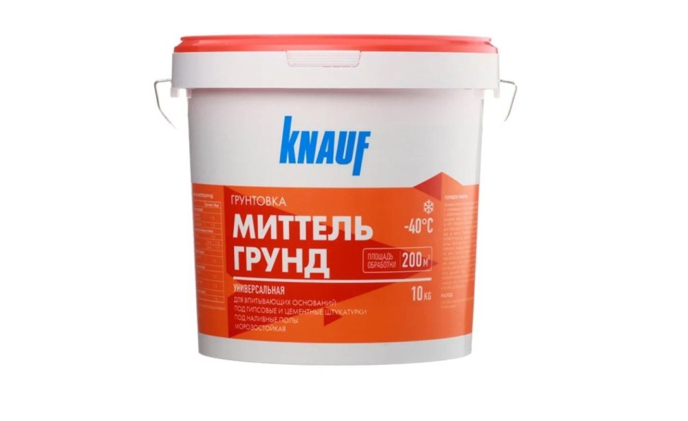Грунт Миттельгрунд 10 кг Knauf