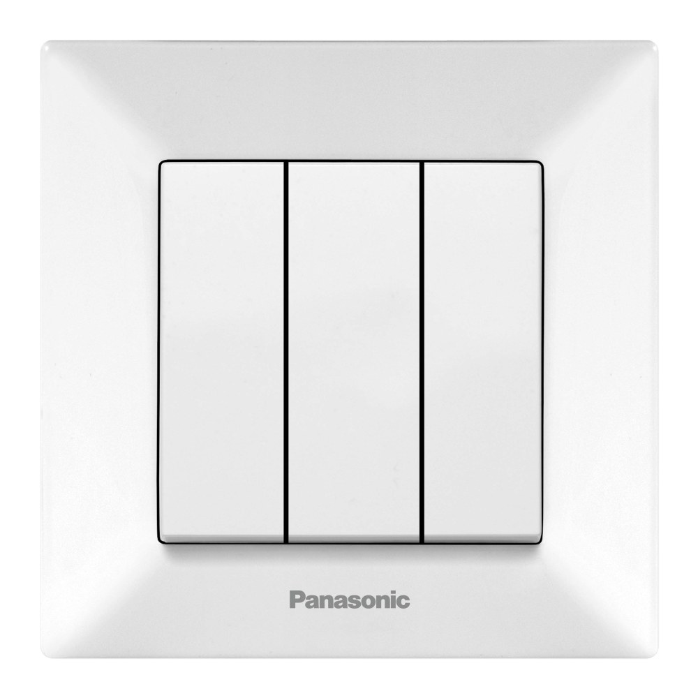 Трехклавишный выключатель Panasonic
