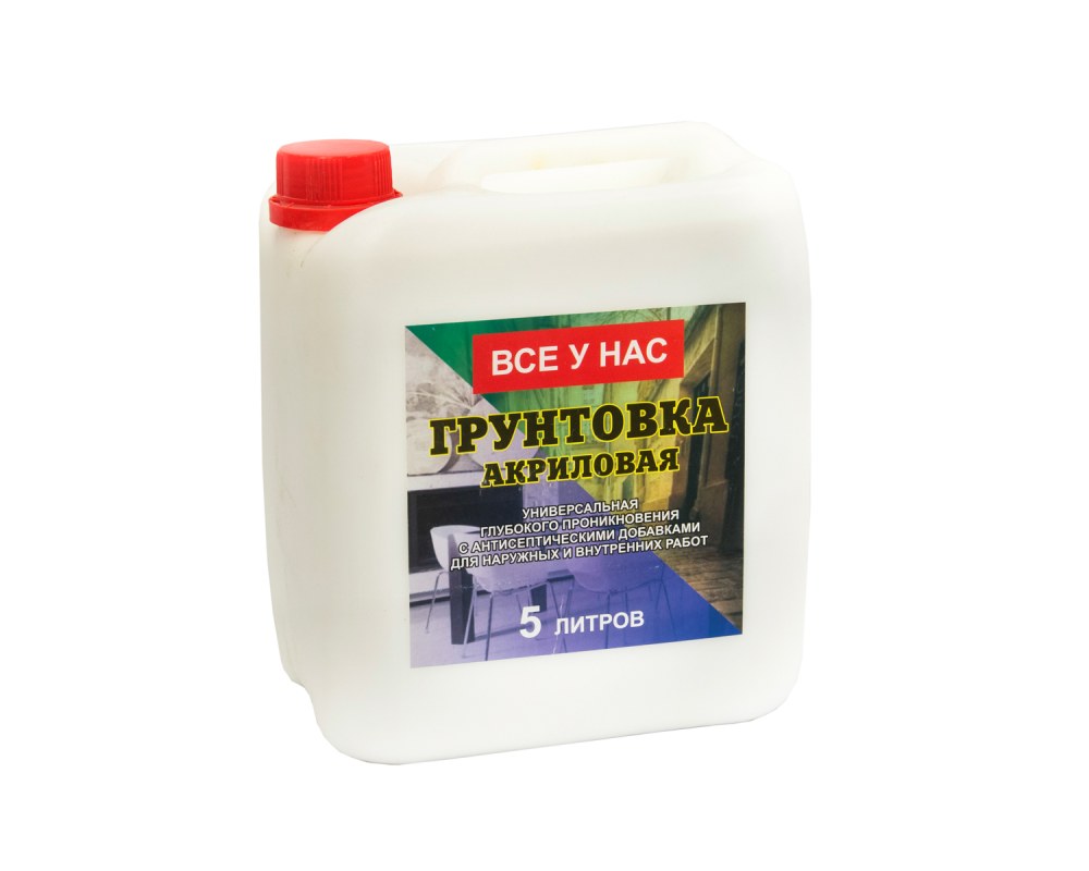 Грунтовка акриловая прозрачная Ventum basis 005 по 5кг