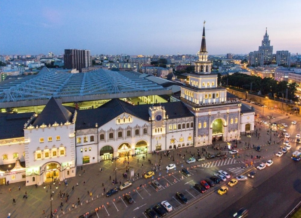Казанский вокзал Моска