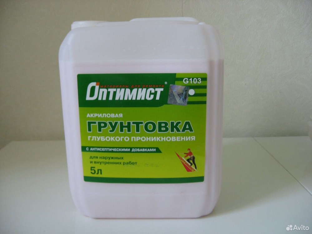 Грунтовка оптимист готовая
