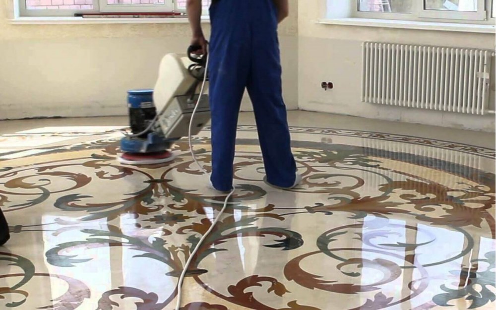 Полировка мраморных полов