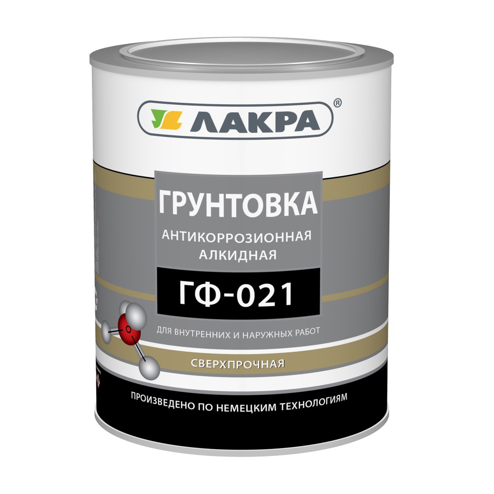 Грунт ГФ-021 Лакра серый 1кг