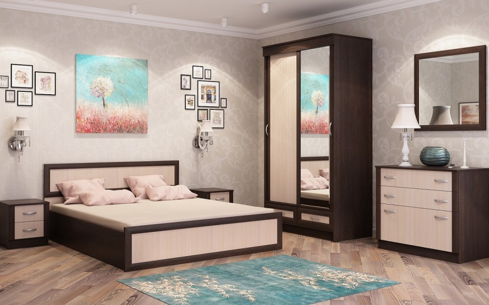 Спальный гарнитур Верона Линаура