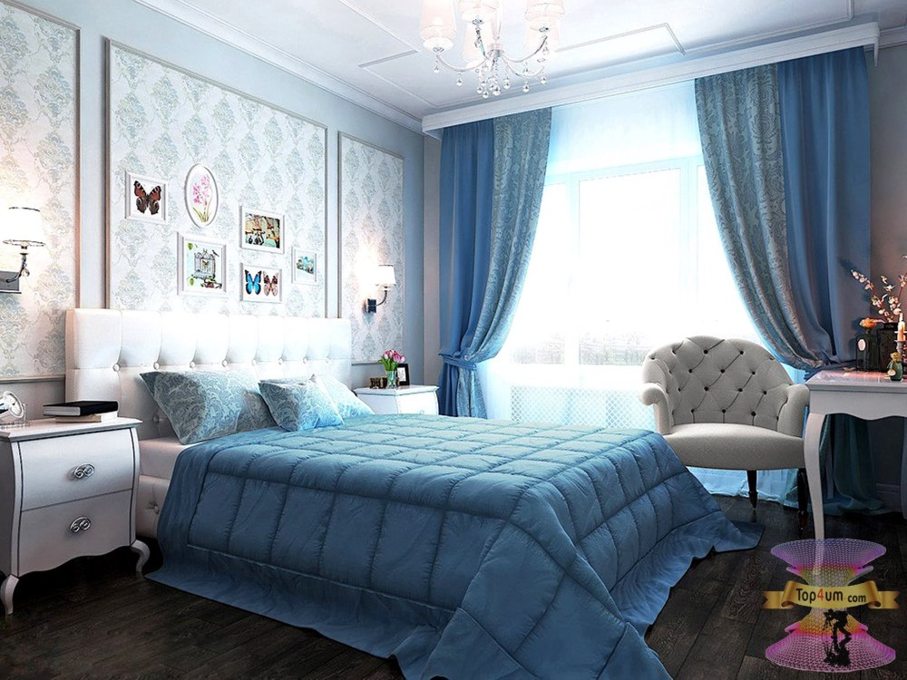 Синяя спальня