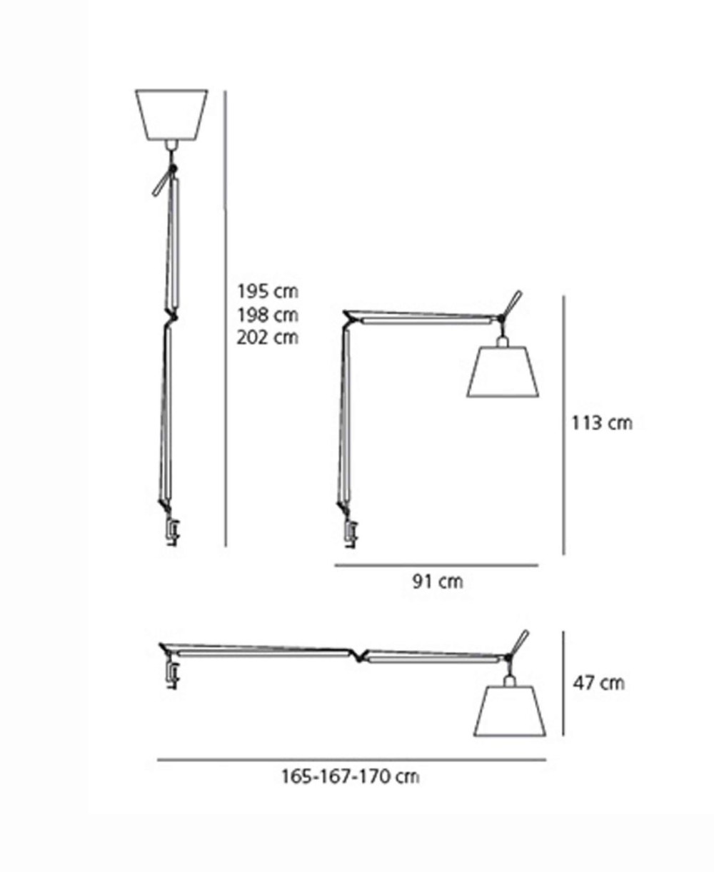 Настенный светильник Artemide Tolomeo Micro parete
