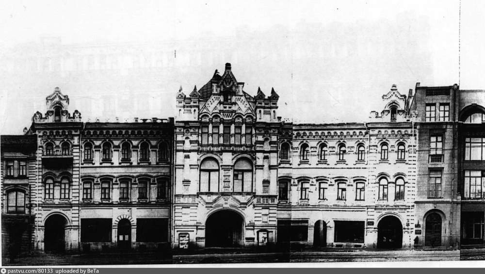 Пассаж Попова Кузнецкий мост Архитектор