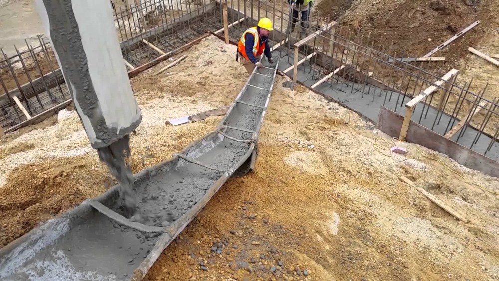 Стройка бетон