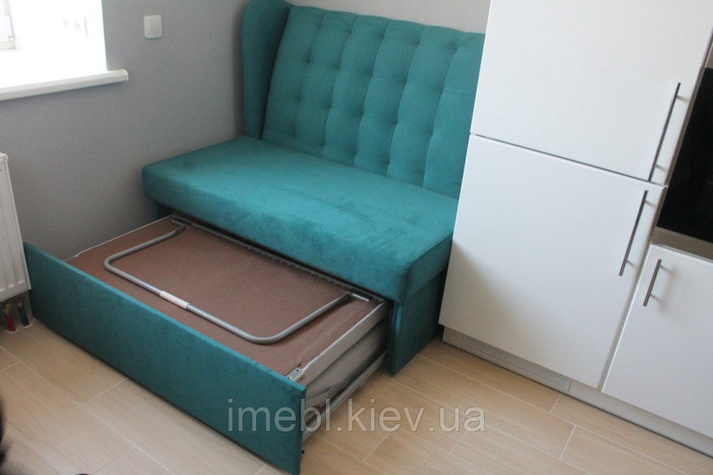 Кухонный диван секрет-4 со спальным местом (Браун капро)