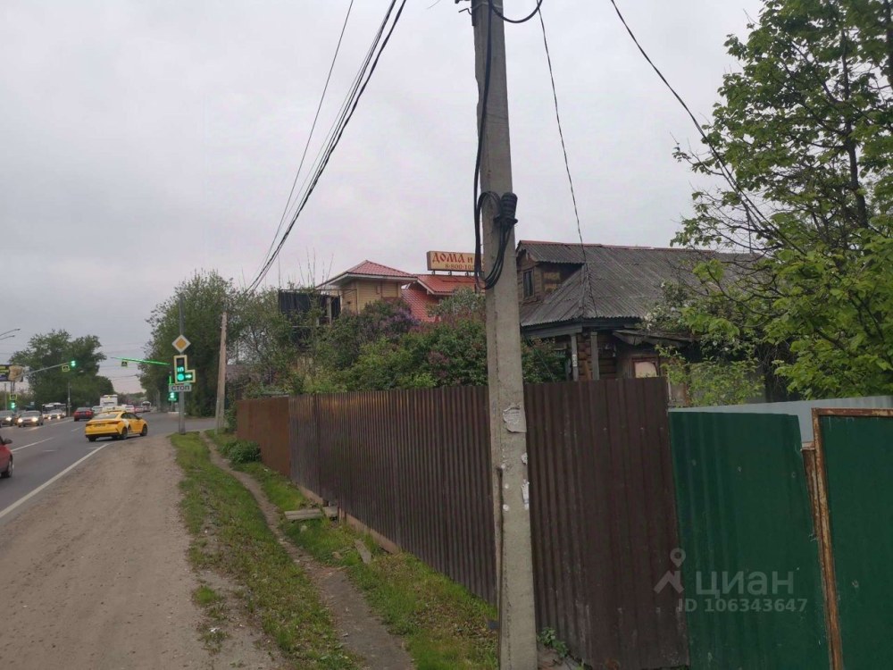 Земельный участок по границам