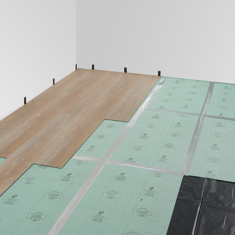 Подложка Solid под LVT 1,5мм листовая 10м2 100x500мм
