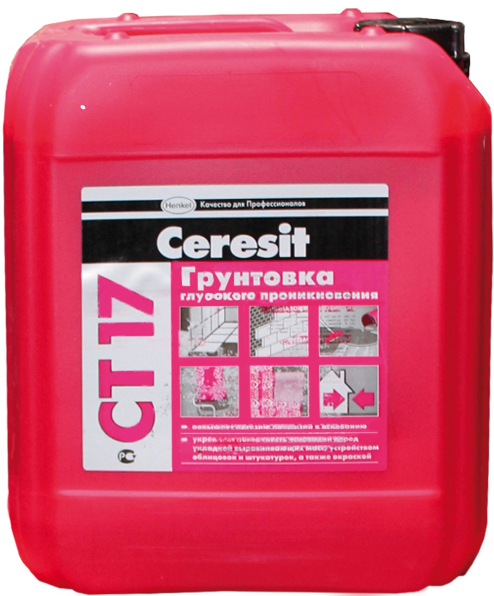 Грунтовки Церезит CT 17