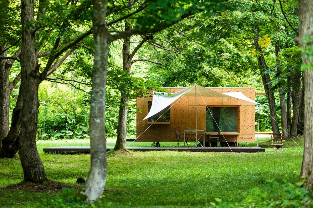 Camping in Japan