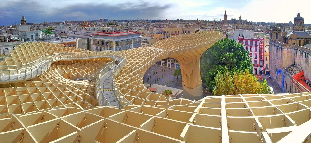 Metropol Parasol Севилья Испания 2011 Архитектор