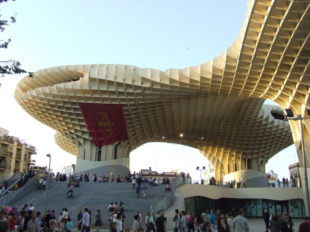 Metropol Parasol Севилья Испания 2011 Архитектор