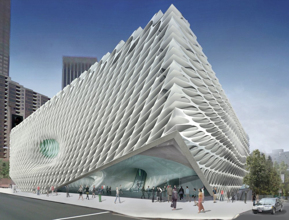 Музей the broad в Лос-Анджелесе.