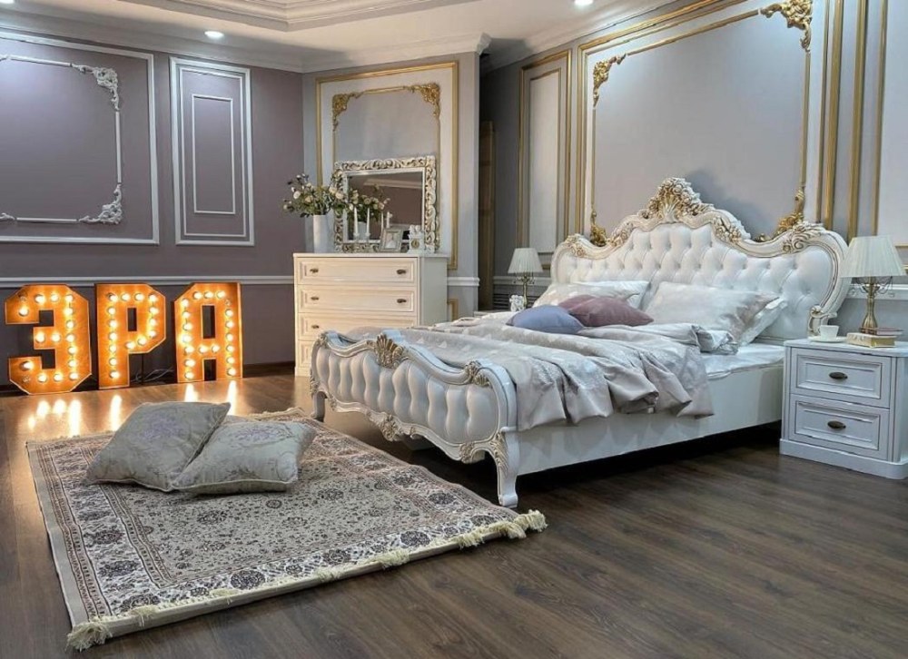 Комод Натали белый глянец Эра