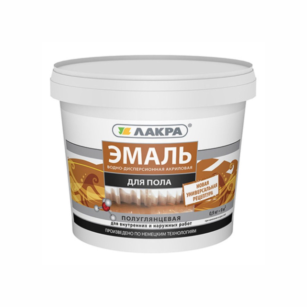 Эмаль акриловая Лакра 0.9кг