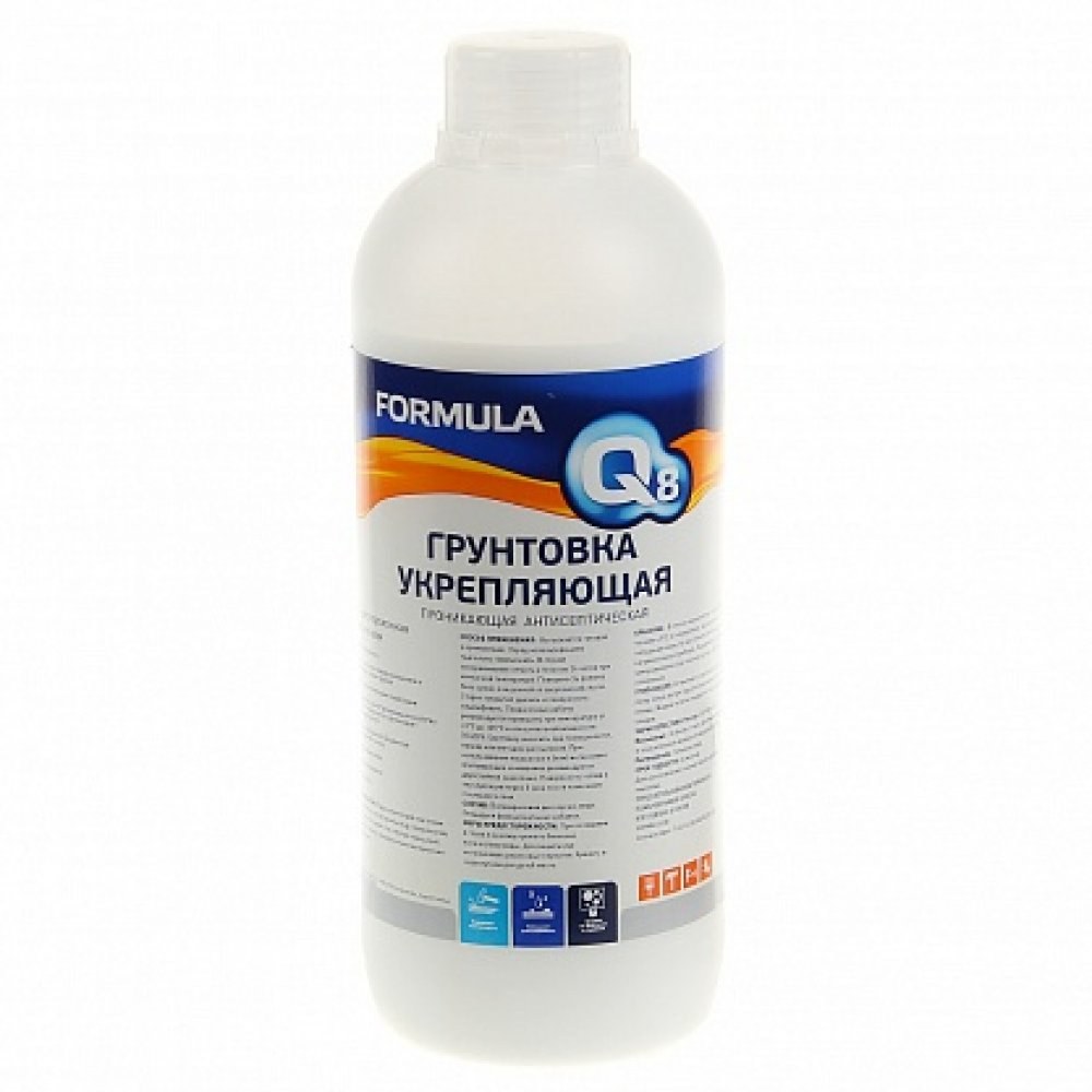 Formula q8 грунтовка проникающая ВД 10л