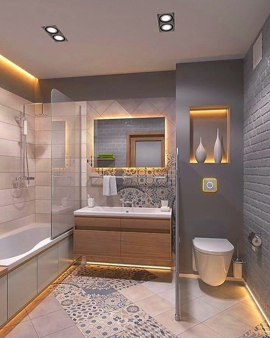 Современные Ванные комнаты