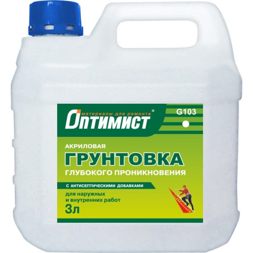 Грунтовка глубокого проникновения оптимист g107