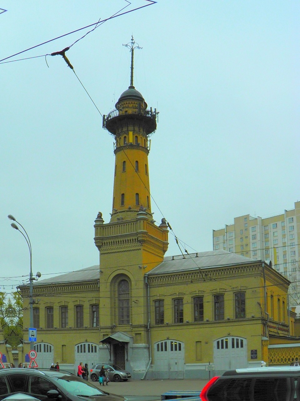 Пожарная каланча в Сокольниках