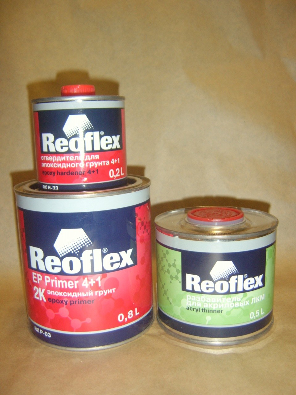 Отвердитель для эпоксидного грунта Reoflex