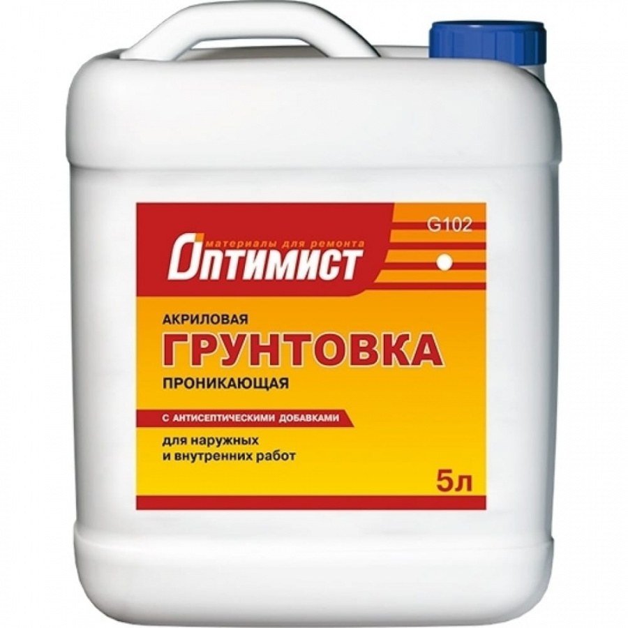 Грунтовка оптимист 5л ультра грунт