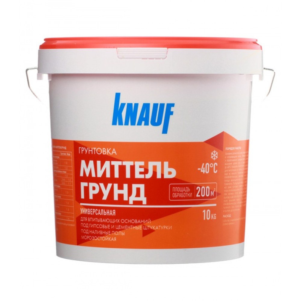Грунтовка Тифенгрунд Кнауф 10л