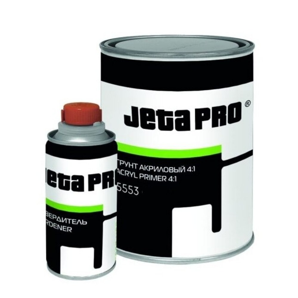 JETAPRO 5553 грунт акриловый серый с отвердителем (комплект) 401