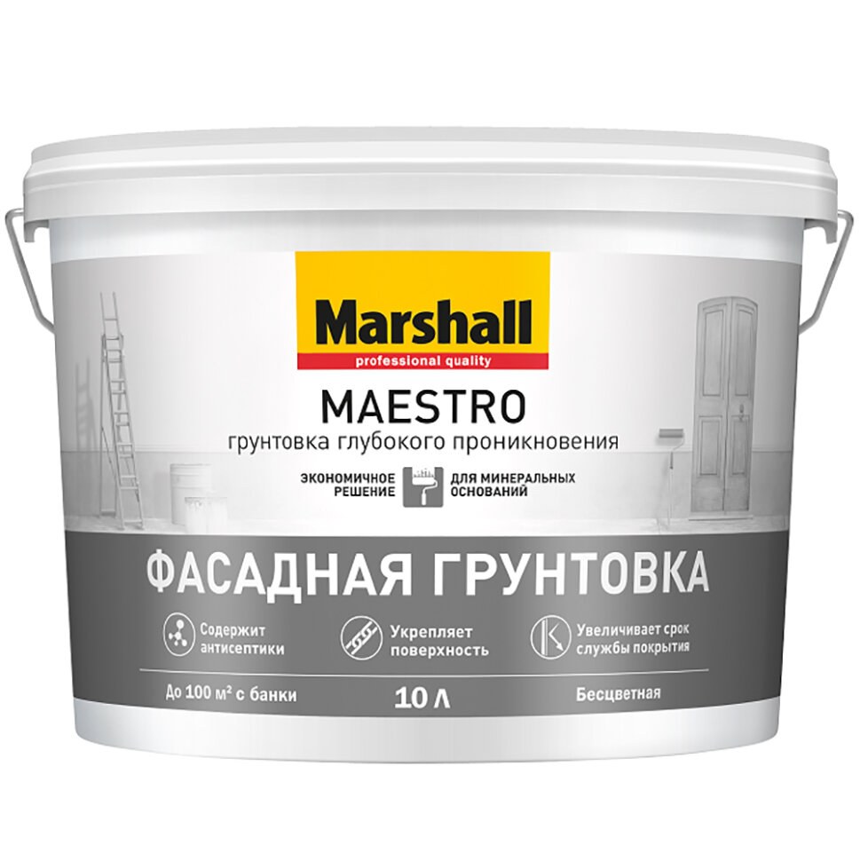 Грунтовка фасадная Gravel strong