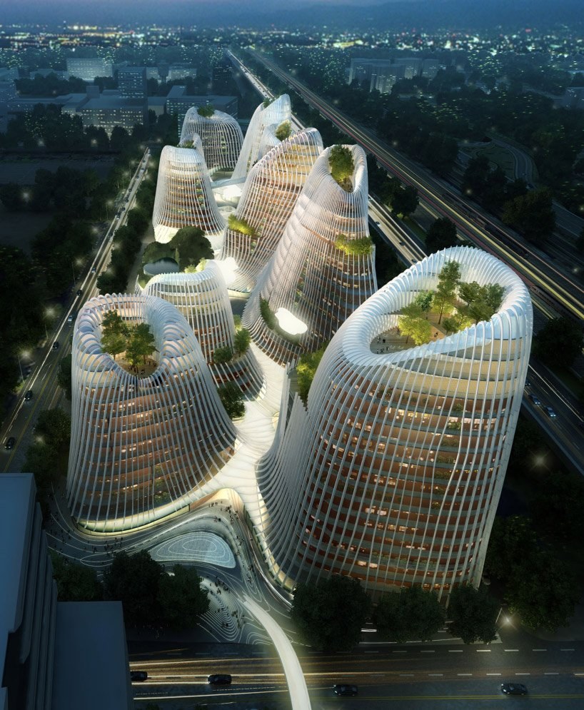 Город Shan Shui, Китай