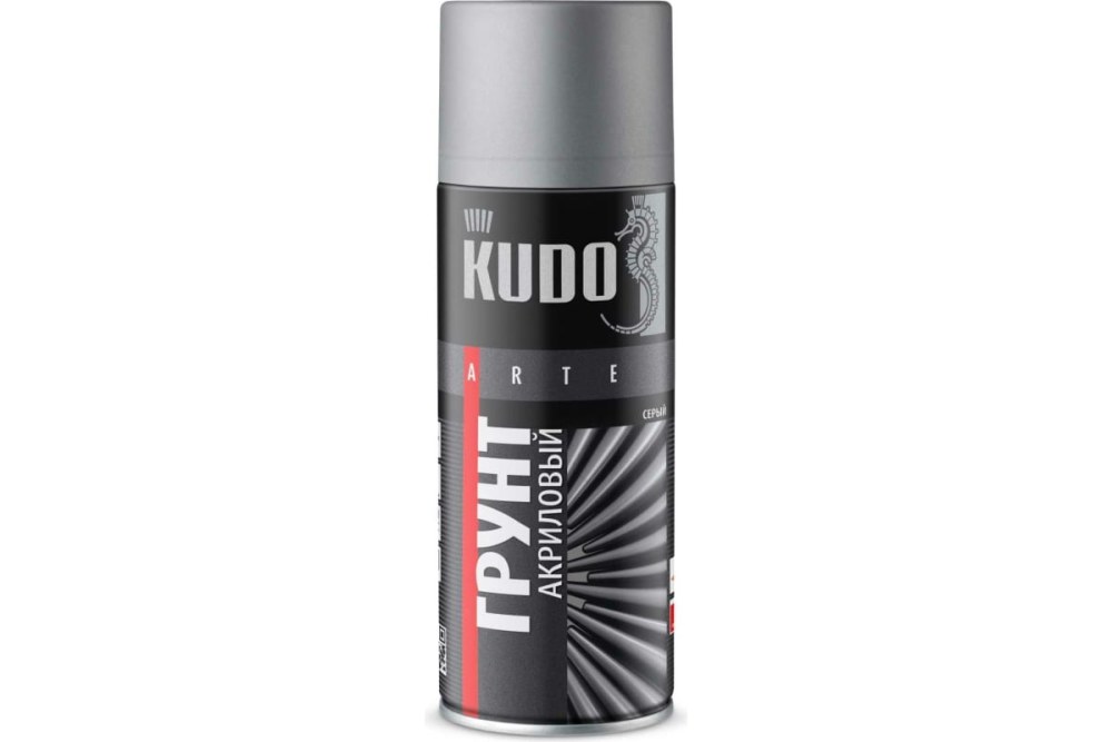 Грунт Kudo аэрозоль черный акриловый 520мл ku-2103