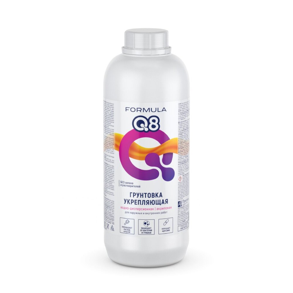 Formula q8 грунтовка проникающая ВД 10л