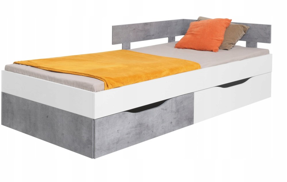 Кровать с ящиками кр120 в (120*2000)