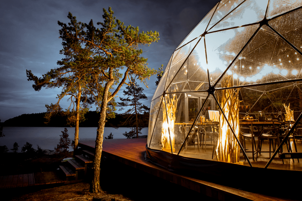 Lago Ladoga глэмпинг Карелия