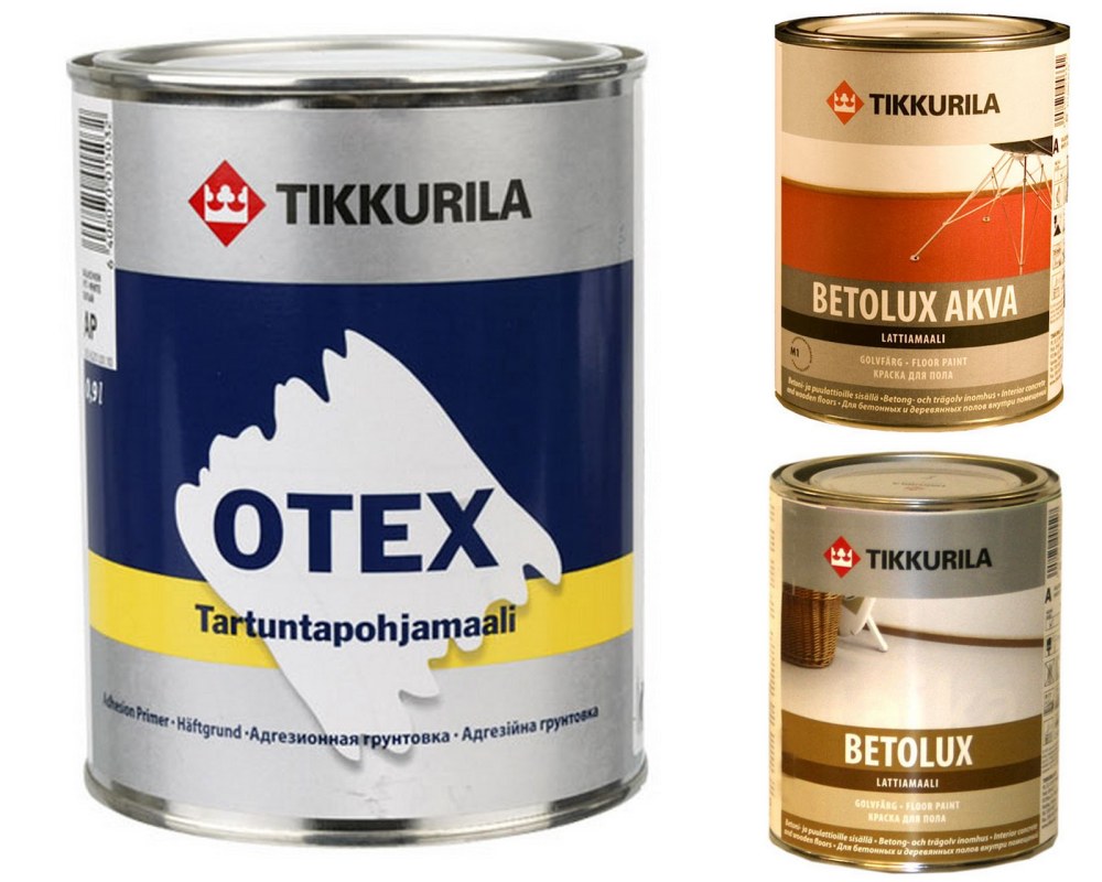 Алкидная адгезионная грунтовка Tikkurila Отекс база с