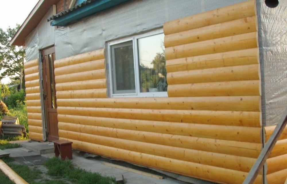 Дом Обделанный блок Хаус
