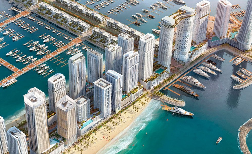 Emaar Beachfront район в Дубае