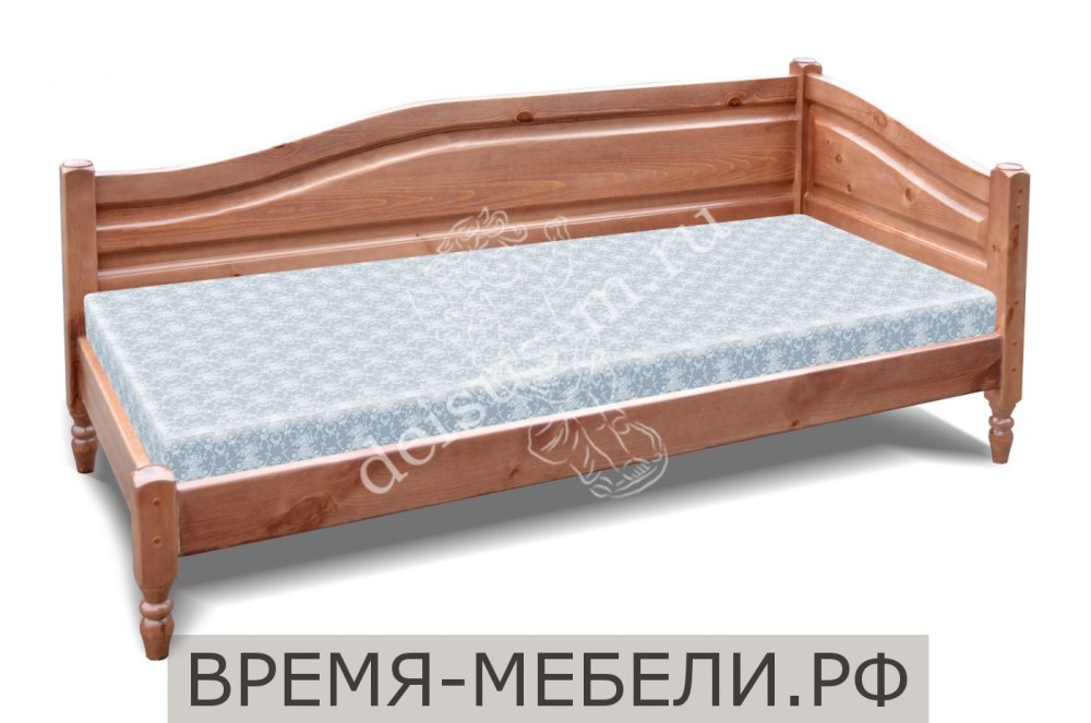 Кровать - диван ЭСМА из массива дерева