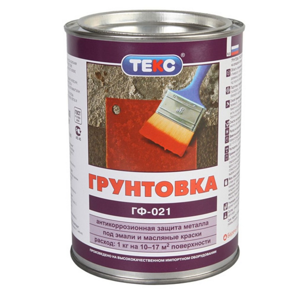 Грунт Текс ГФ 021 красно коричневый