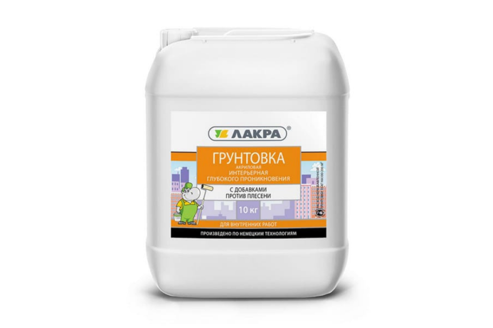Грунтовка Лакра интерьерная 10 кг