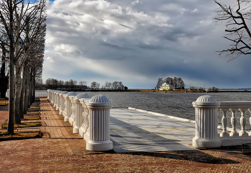 Петергоф финский залив