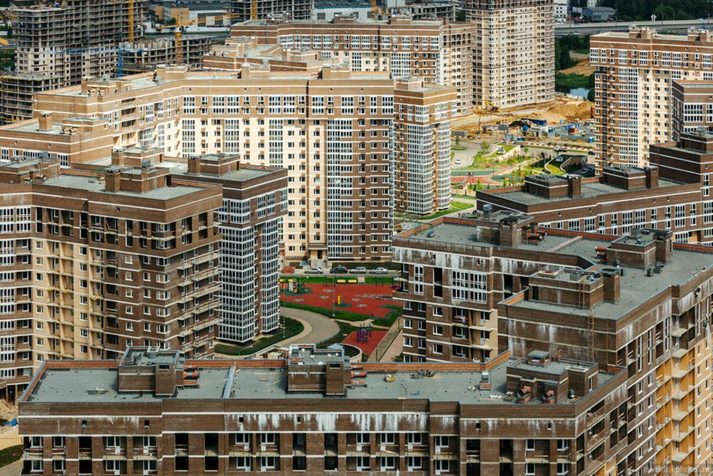 Современная застройка Москвы