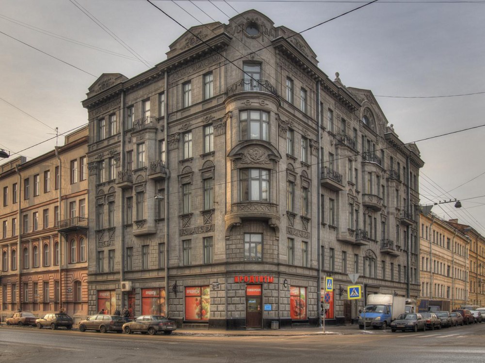 Доходный дом Санкт Петербург неоклассицизм