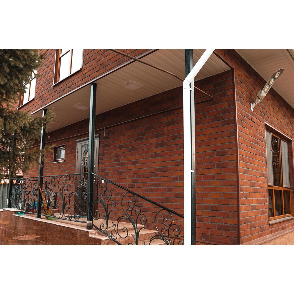 Плитка фасадная Hauberk терракотовый кирпич