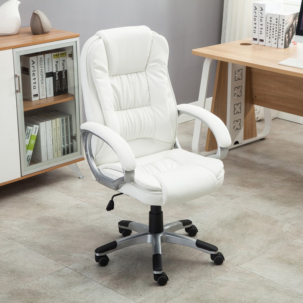 Кресло рабочее TOPMAX Charm 26066-de, белый